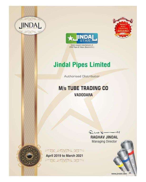 Jindal Square Pipe Weight Chart